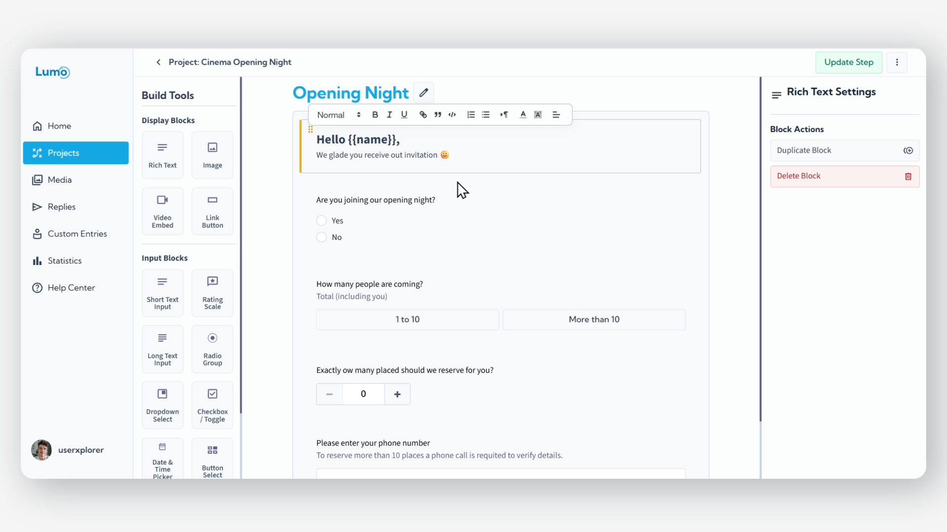 Illustration for LumoPages Help: Automated Creation of Personalized Forms at Scale