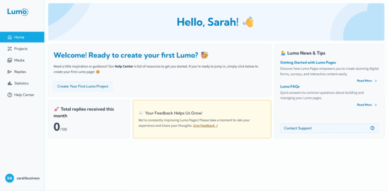 Illustration for LumoPages Help: Welcome to LumoPages!